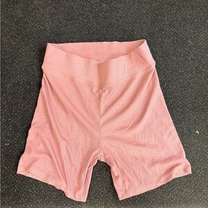 Z Supply Rusty Pink Bike Shorts